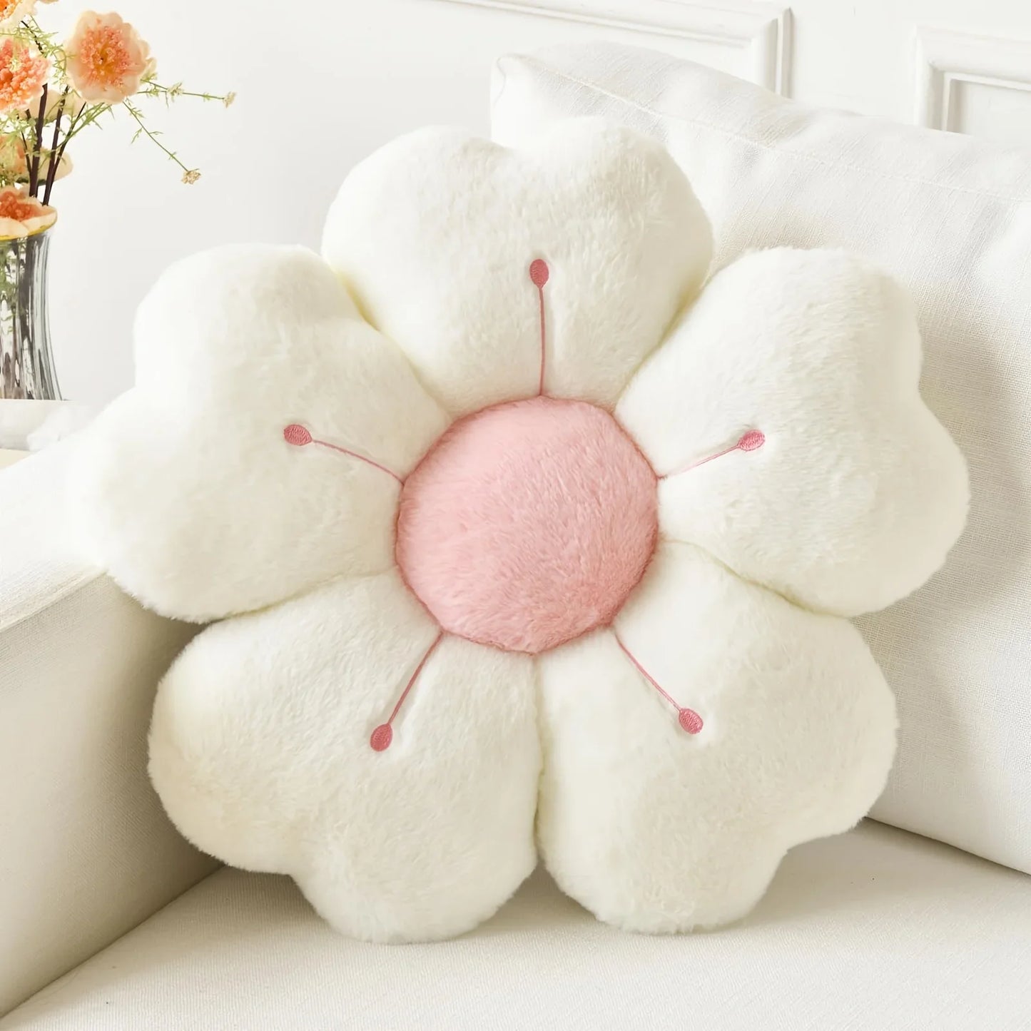 Floral Flower Pillow